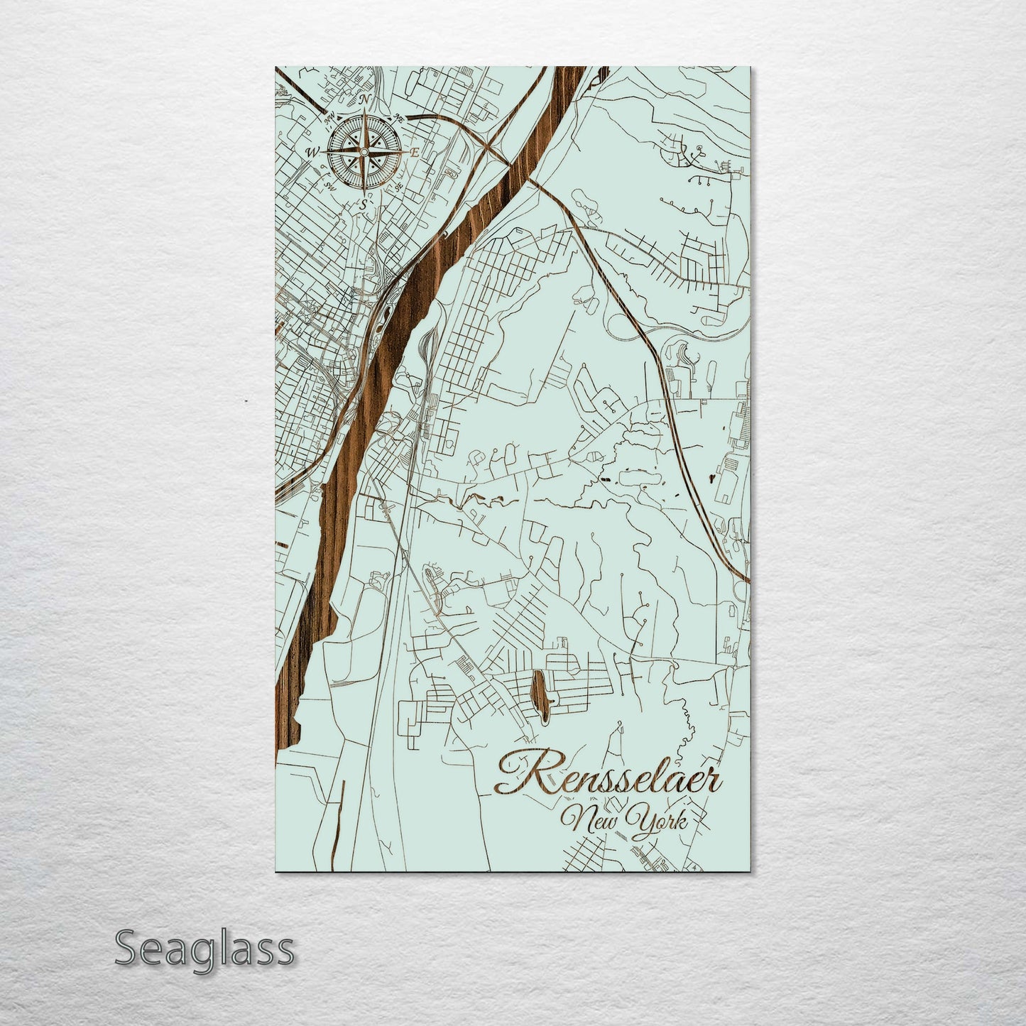 Rensselaer, New York Street Map