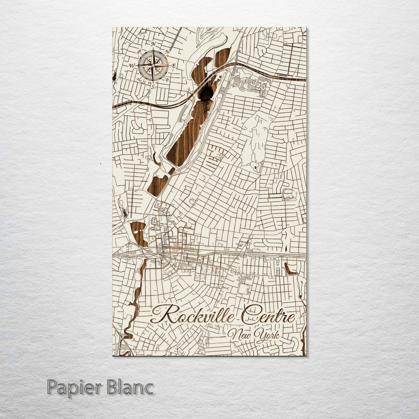 Rockville Centre, New York Street Map