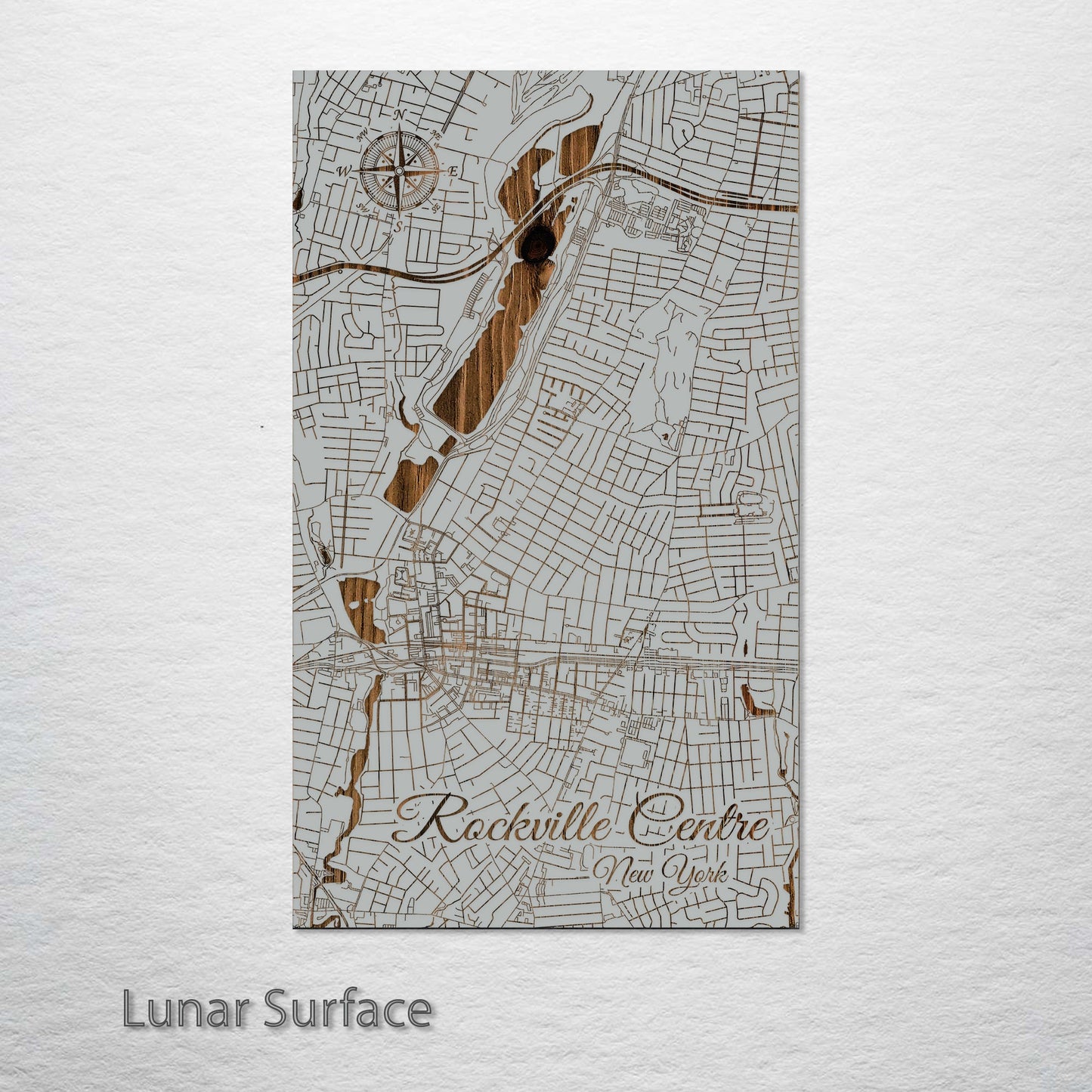 Rockville Centre, New York Street Map