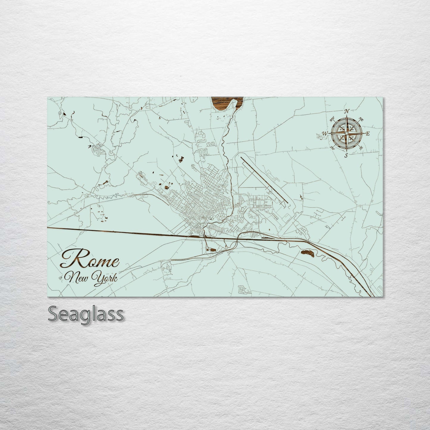 Rome, New York Street Map