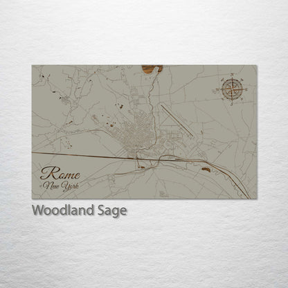 Rome, New York Street Map