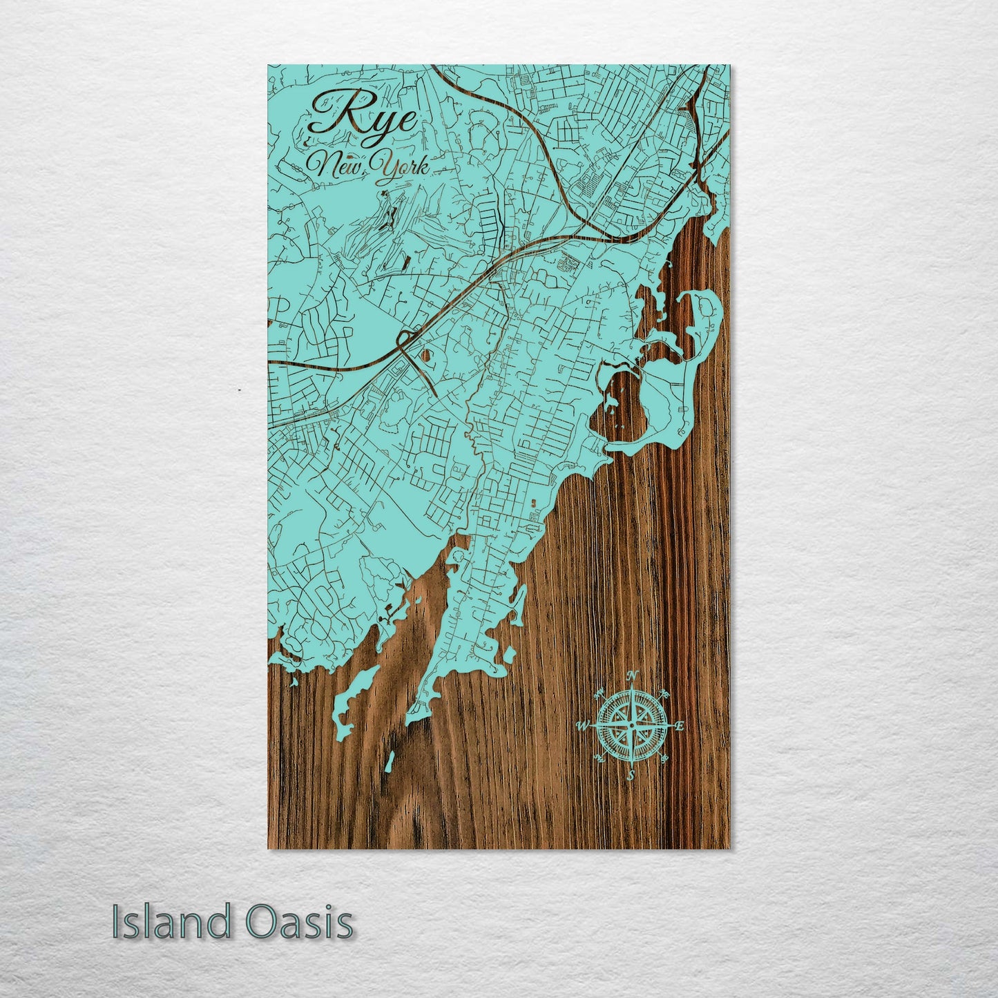 Rye, New York Street Map