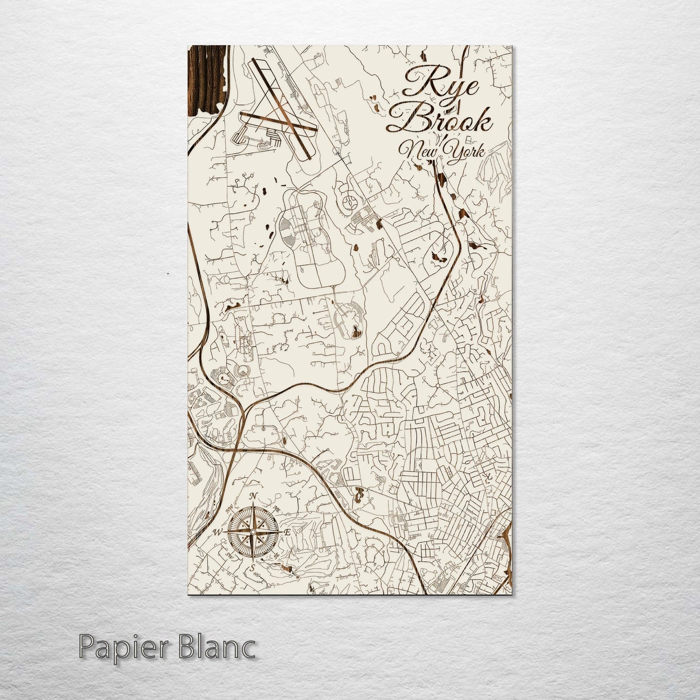 Rye Brook, New York Street Map