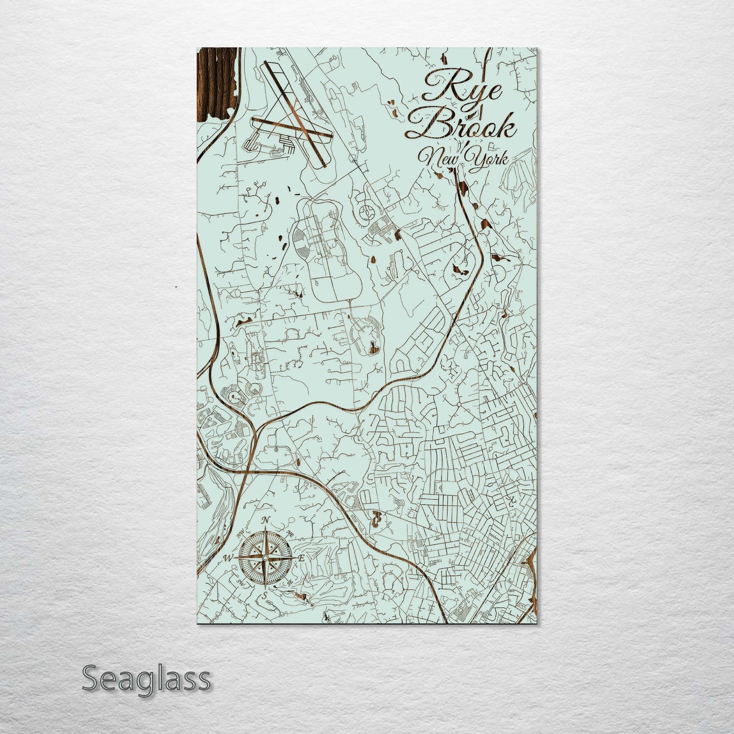 Rye Brook, New York Street Map