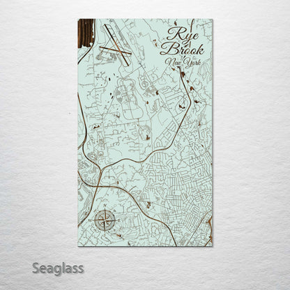 Rye Brook, New York Street Map