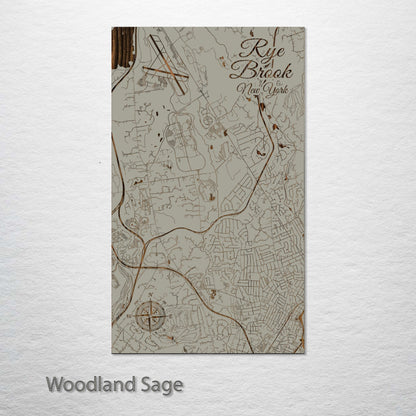 Rye Brook, New York Street Map