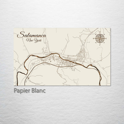 Salamanca, New York Street Map