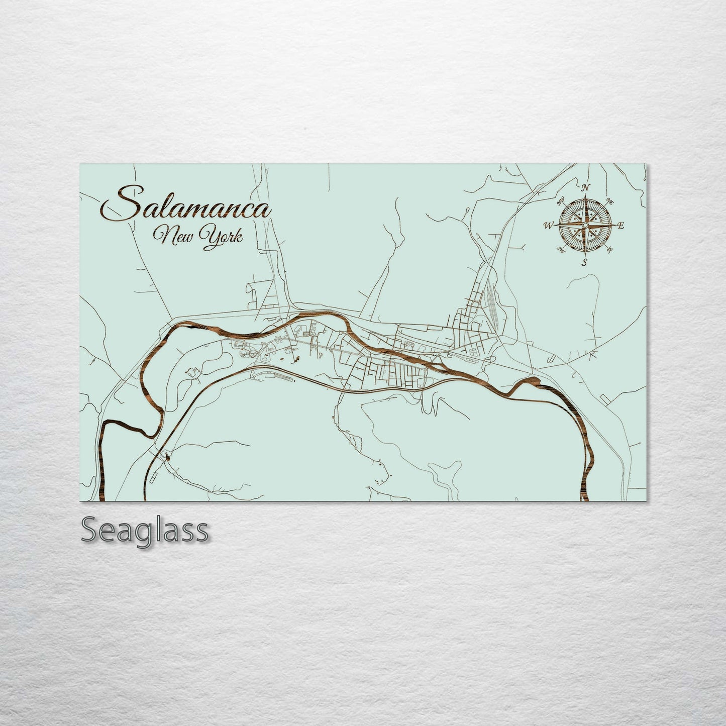 Salamanca, New York Street Map