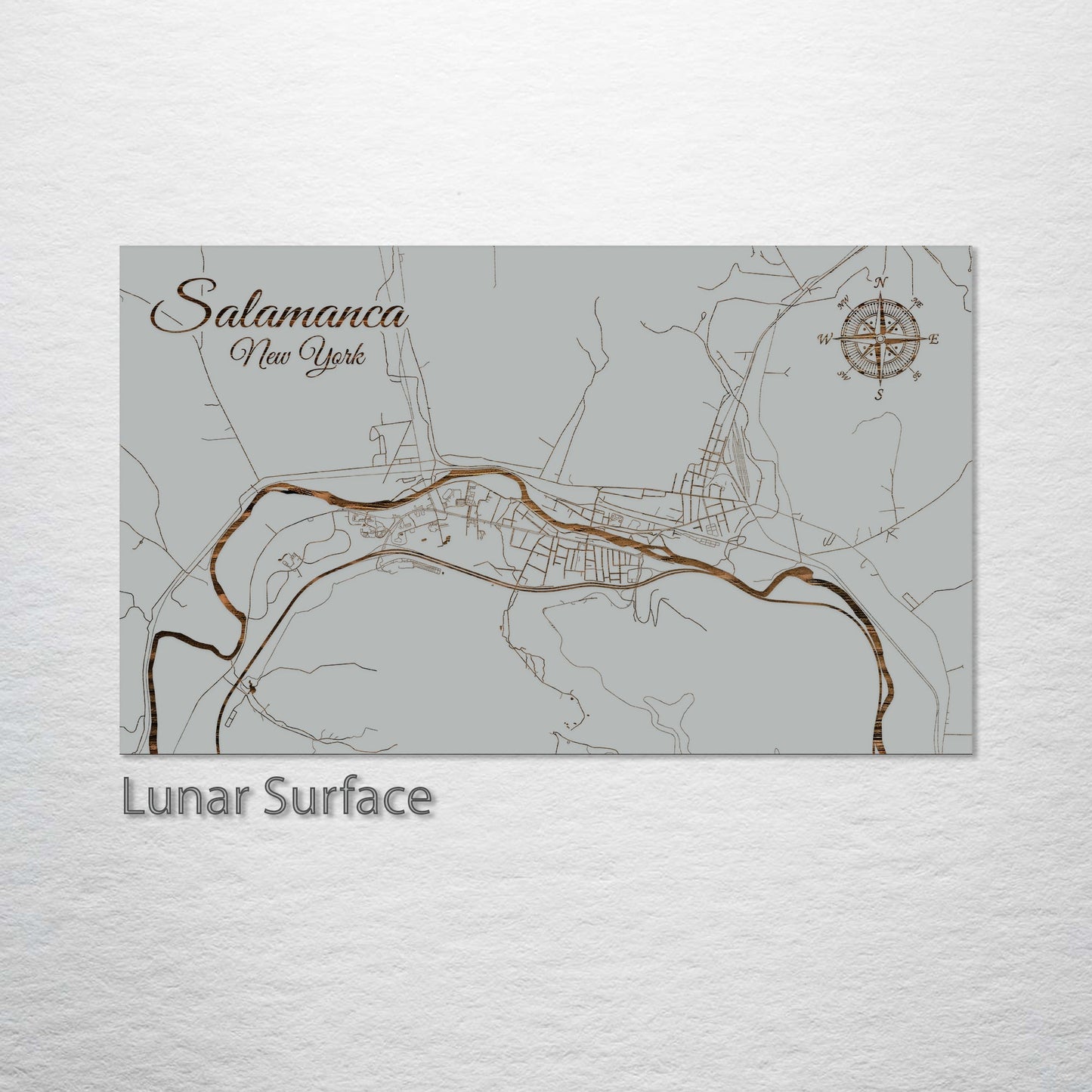 Salamanca, New York Street Map