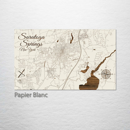 Saratoga Springs, New York Street Map