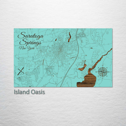 Saratoga Springs, New York Street Map