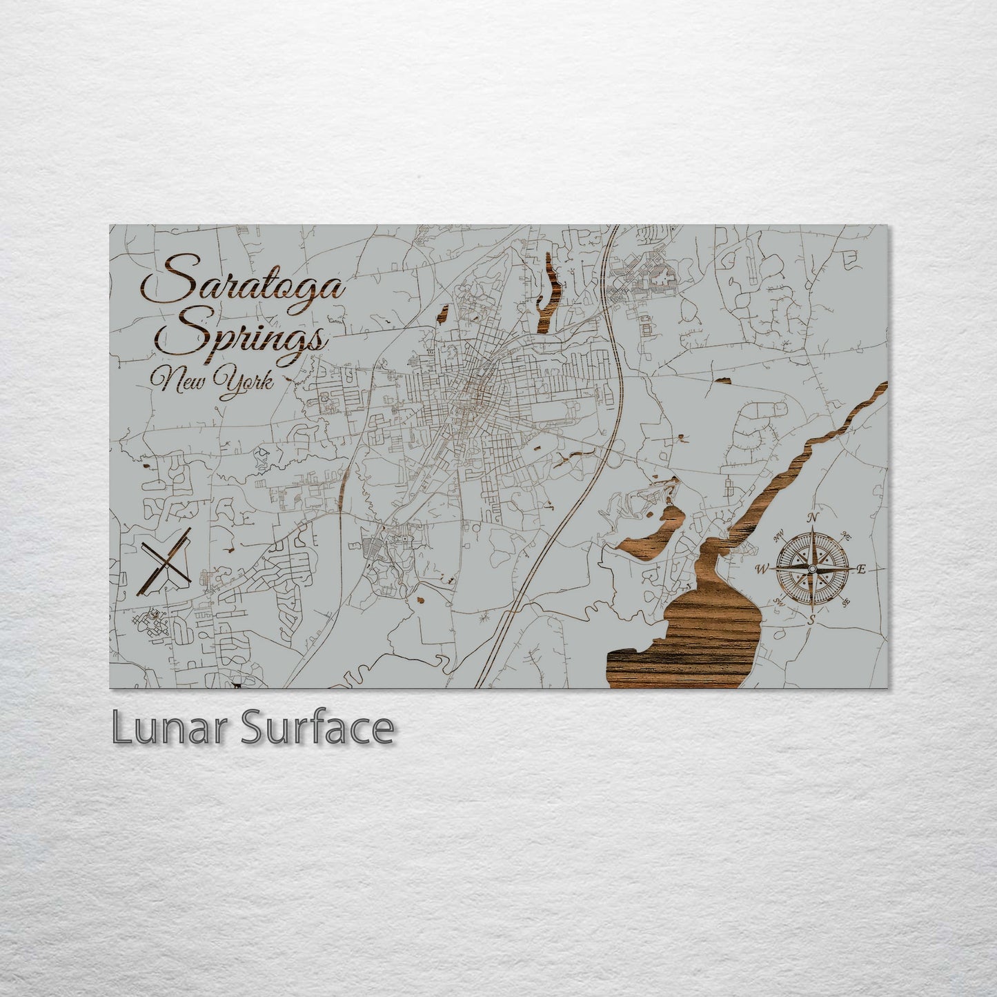 Saratoga Springs, New York Street Map