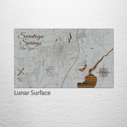 Saratoga Springs, New York Street Map