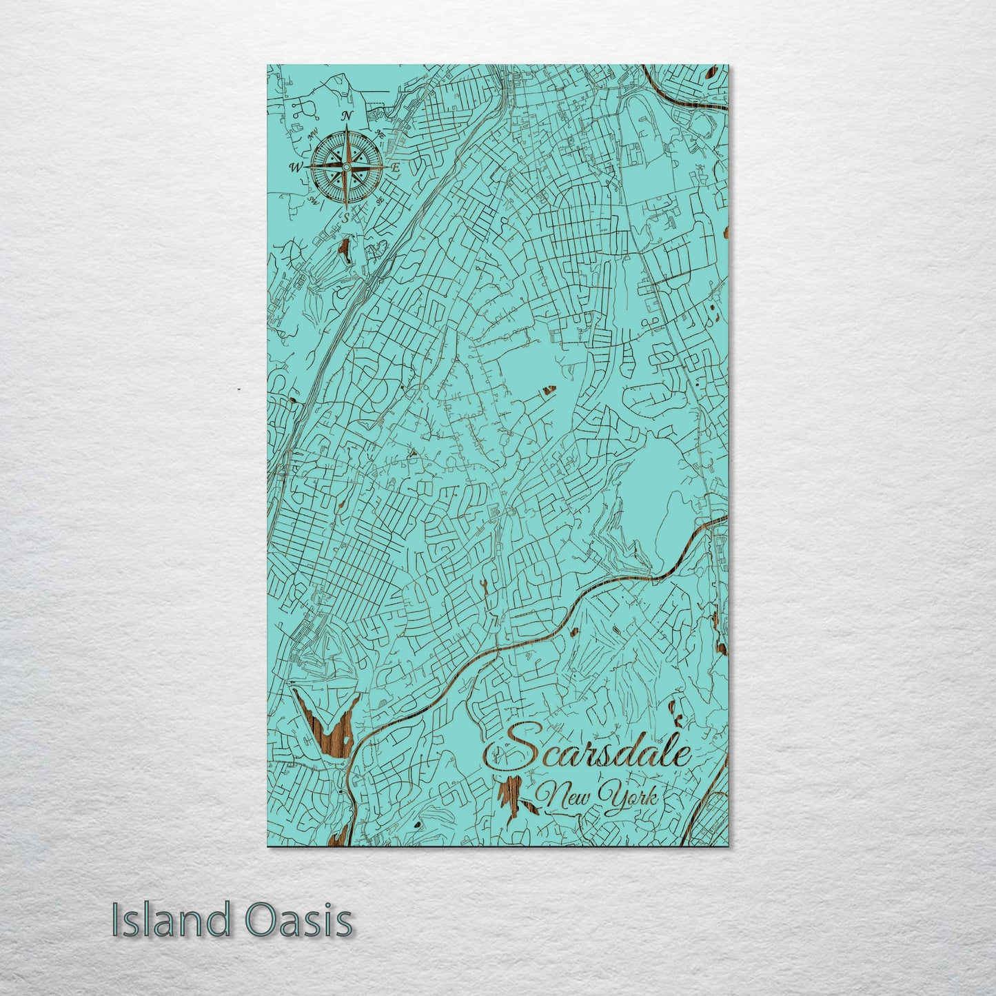 Scarsdale, New York Street Map