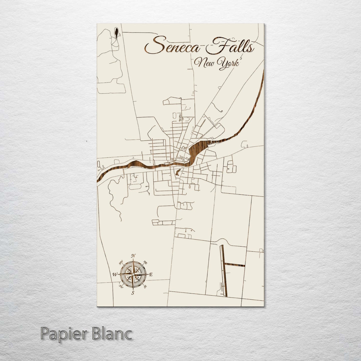 Seneca Falls, New York Street Map