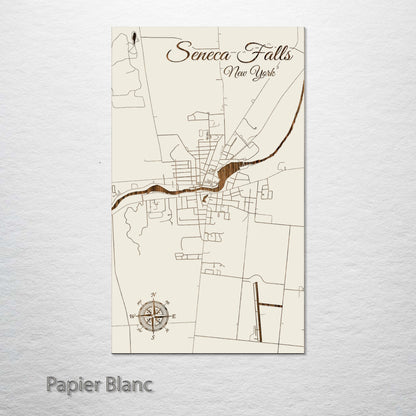 Seneca Falls, New York Street Map