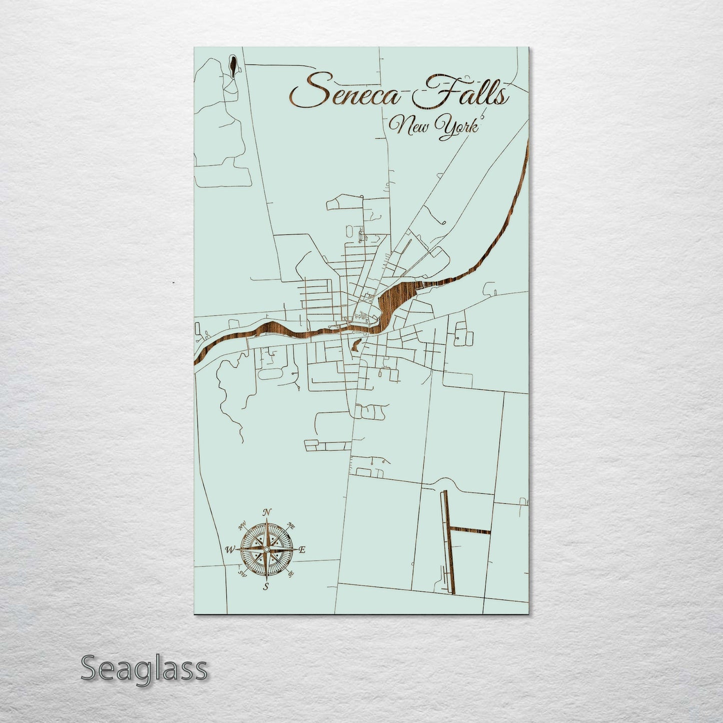 Seneca Falls, New York Street Map
