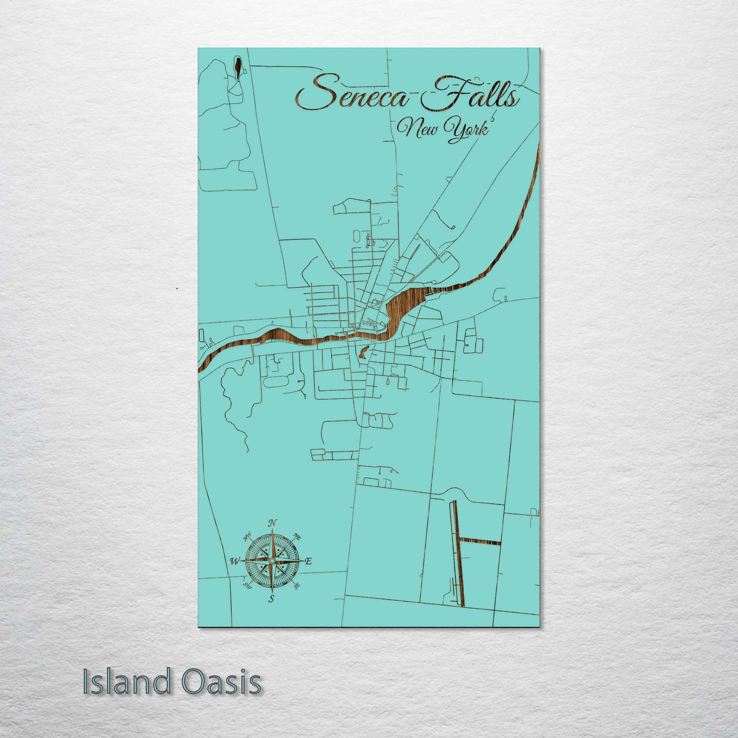 Seneca Falls, New York Street Map