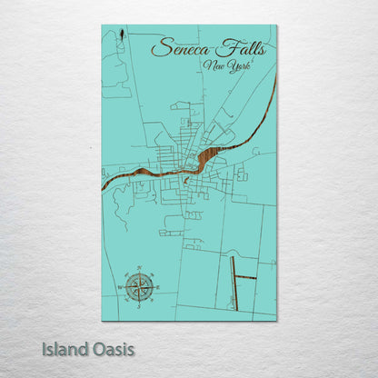 Seneca Falls, New York Street Map