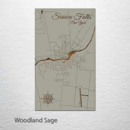 Seneca Falls, New York Street Map