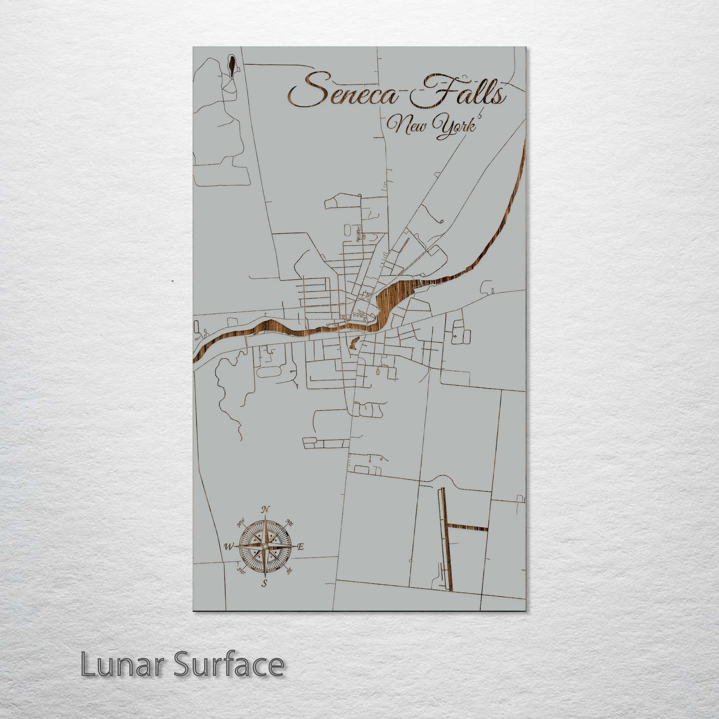 Seneca Falls, New York Street Map