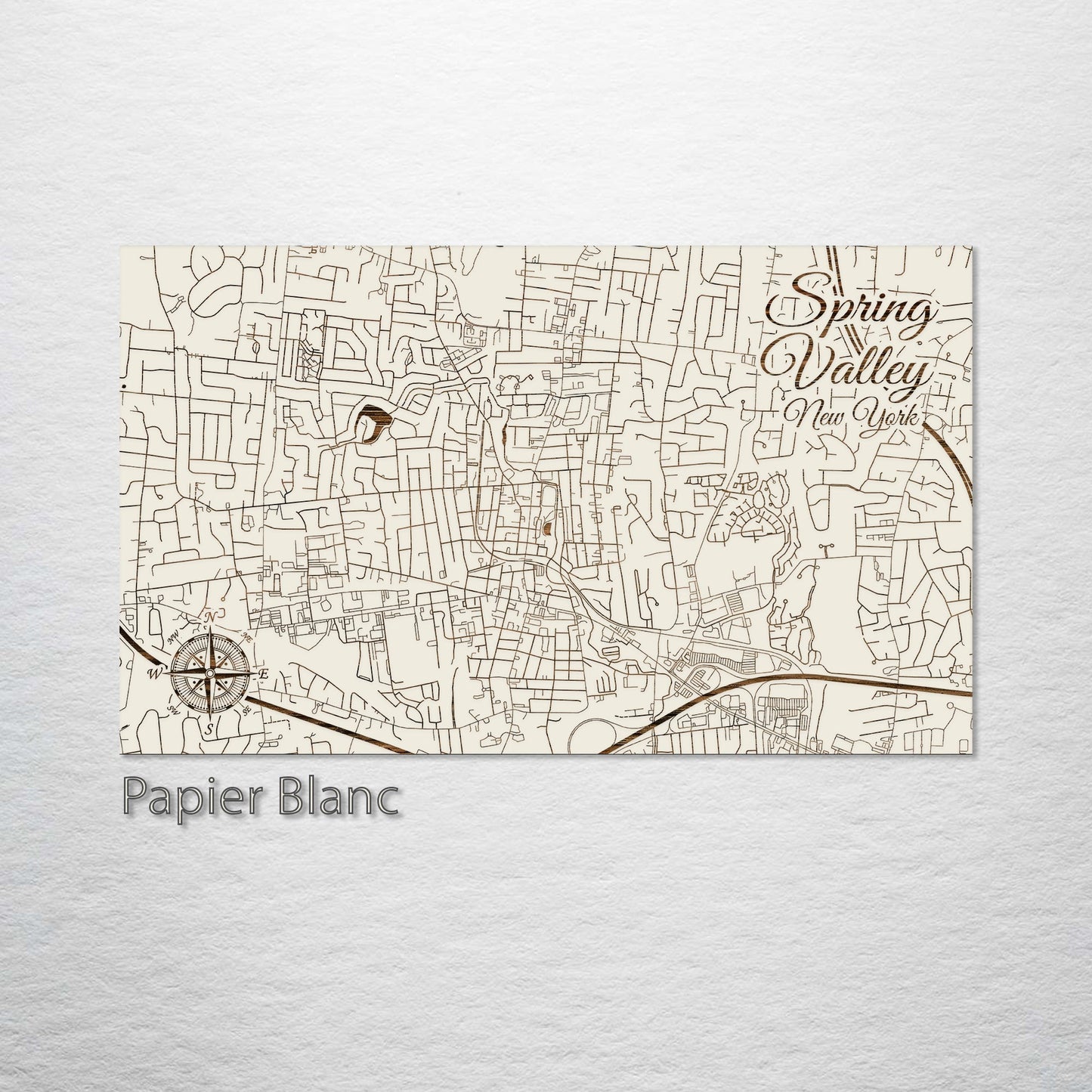 Spring Valley, New York Street Map