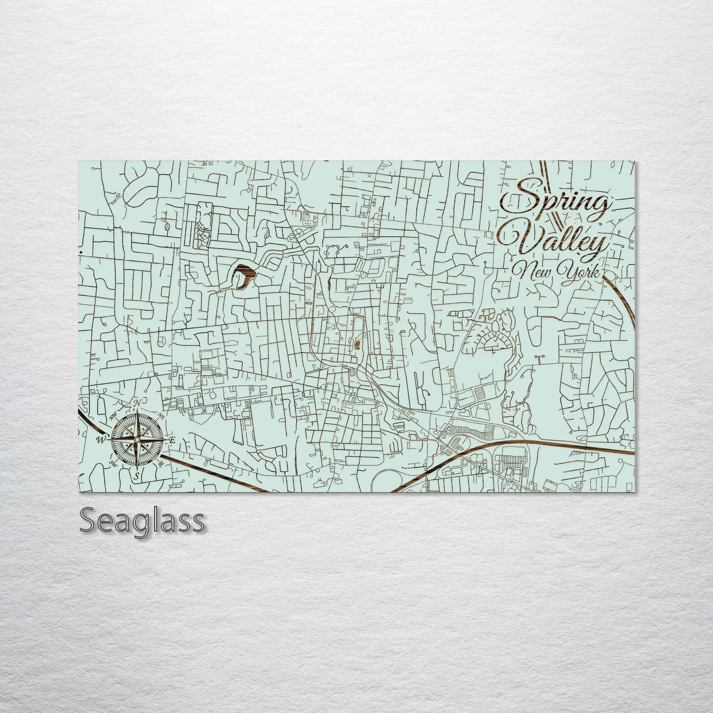 Spring Valley, New York Street Map