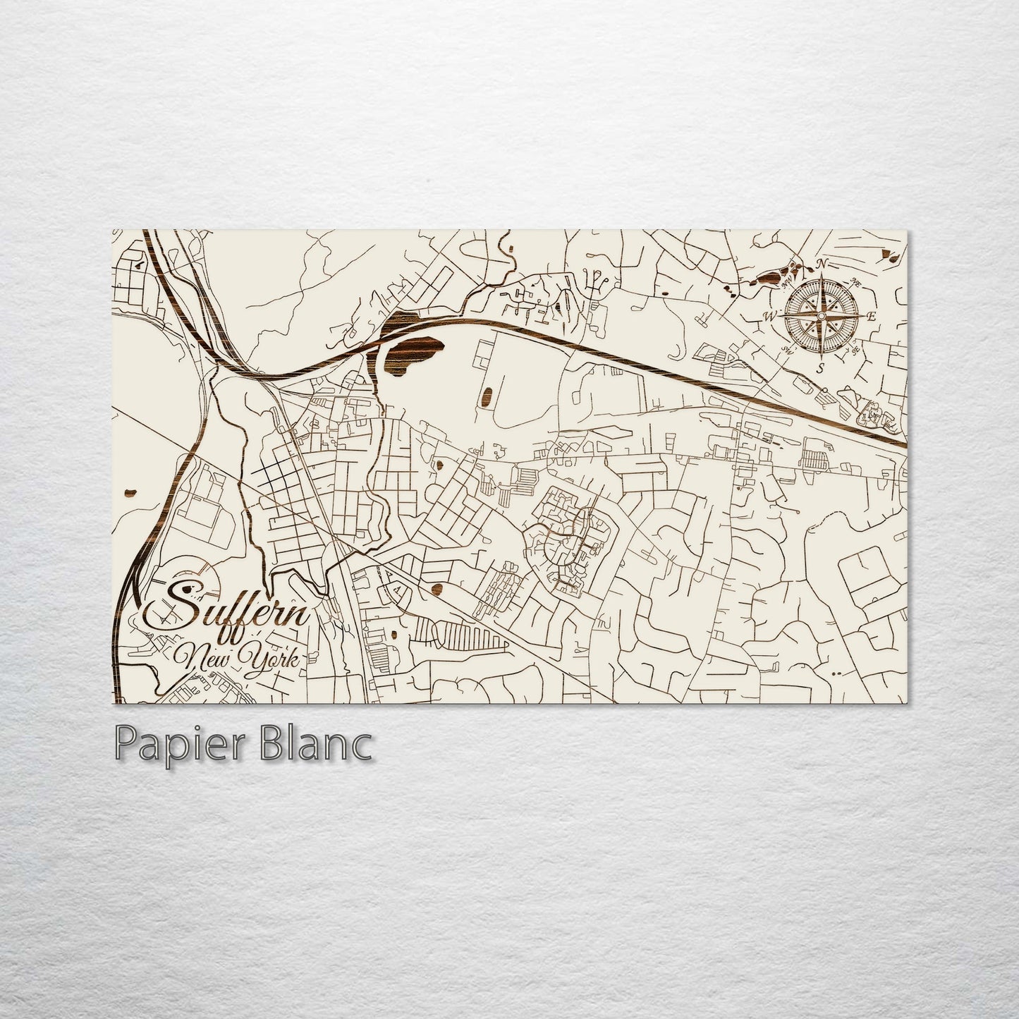 Suffern, New York Street Map