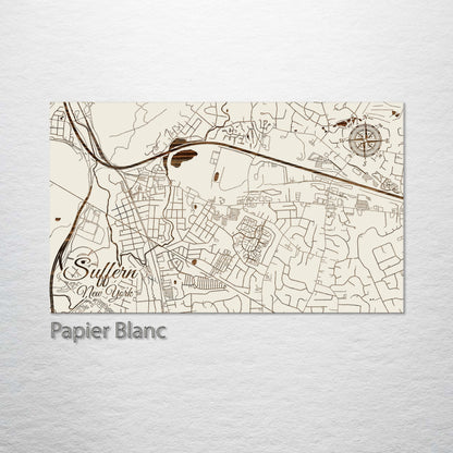 Suffern, New York Street Map