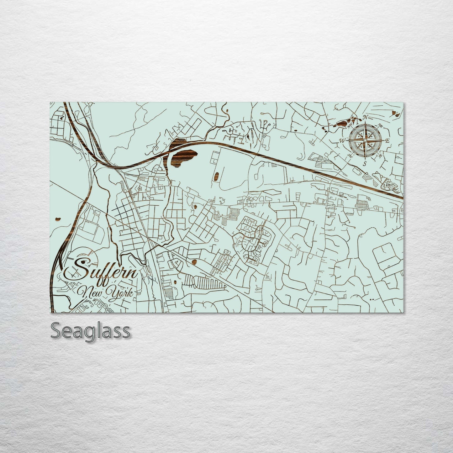 Suffern, New York Street Map