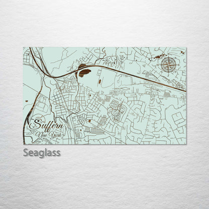 Suffern, New York Street Map