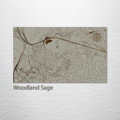 Suffern, New York Street Map