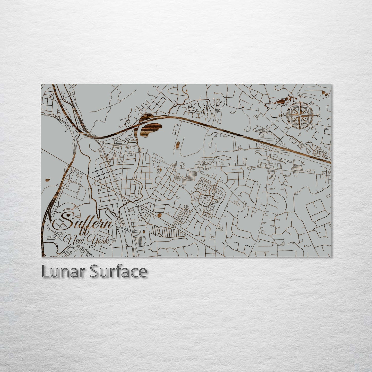 Suffern, New York Street Map