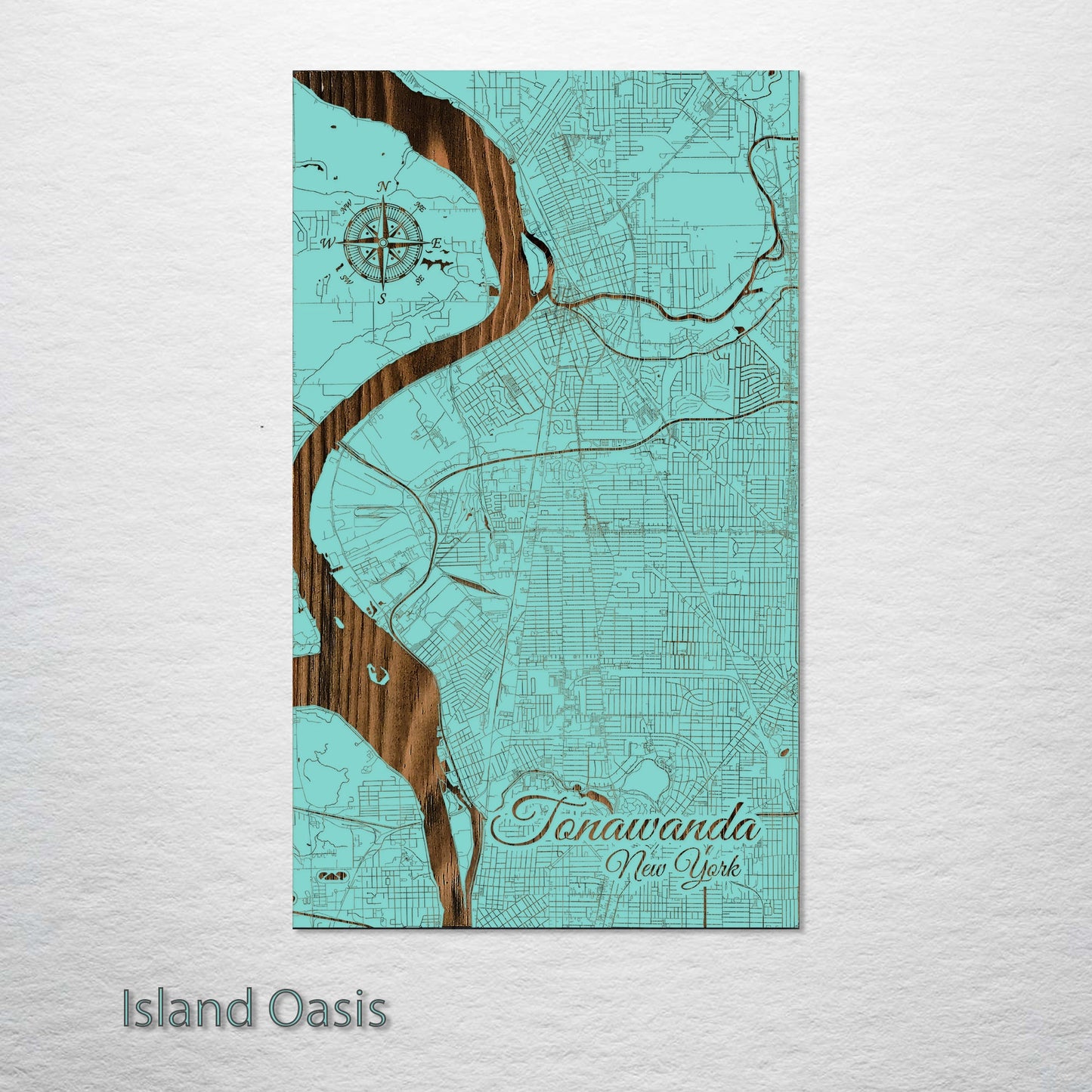 Tonawanda, New York Street Map