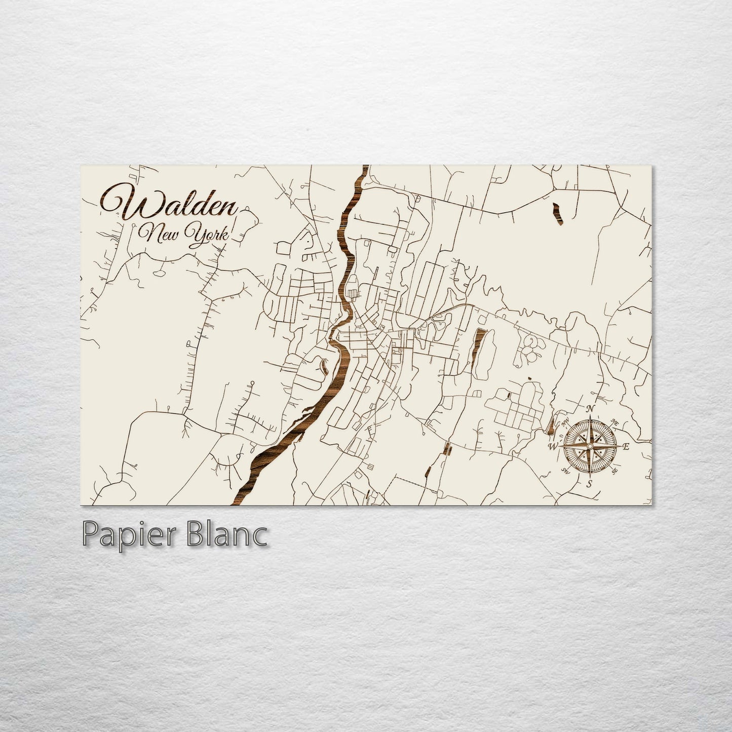 Walden, New York Street Map