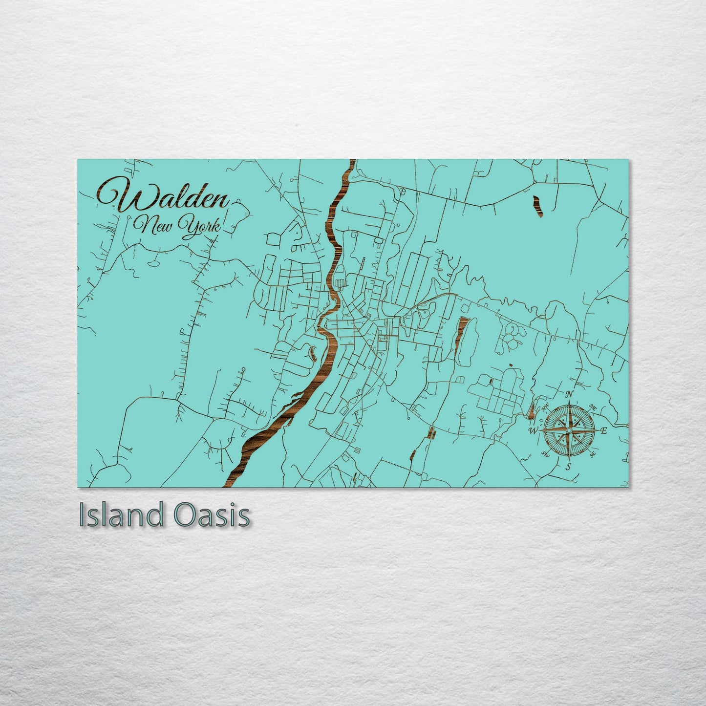 Walden, New York Street Map