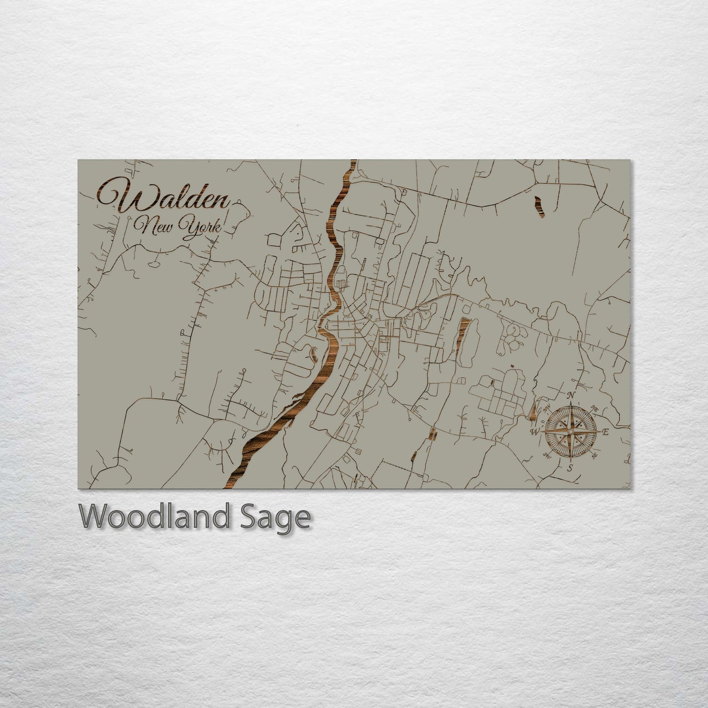 Walden, New York Street Map