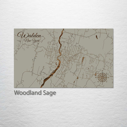 Walden, New York Street Map