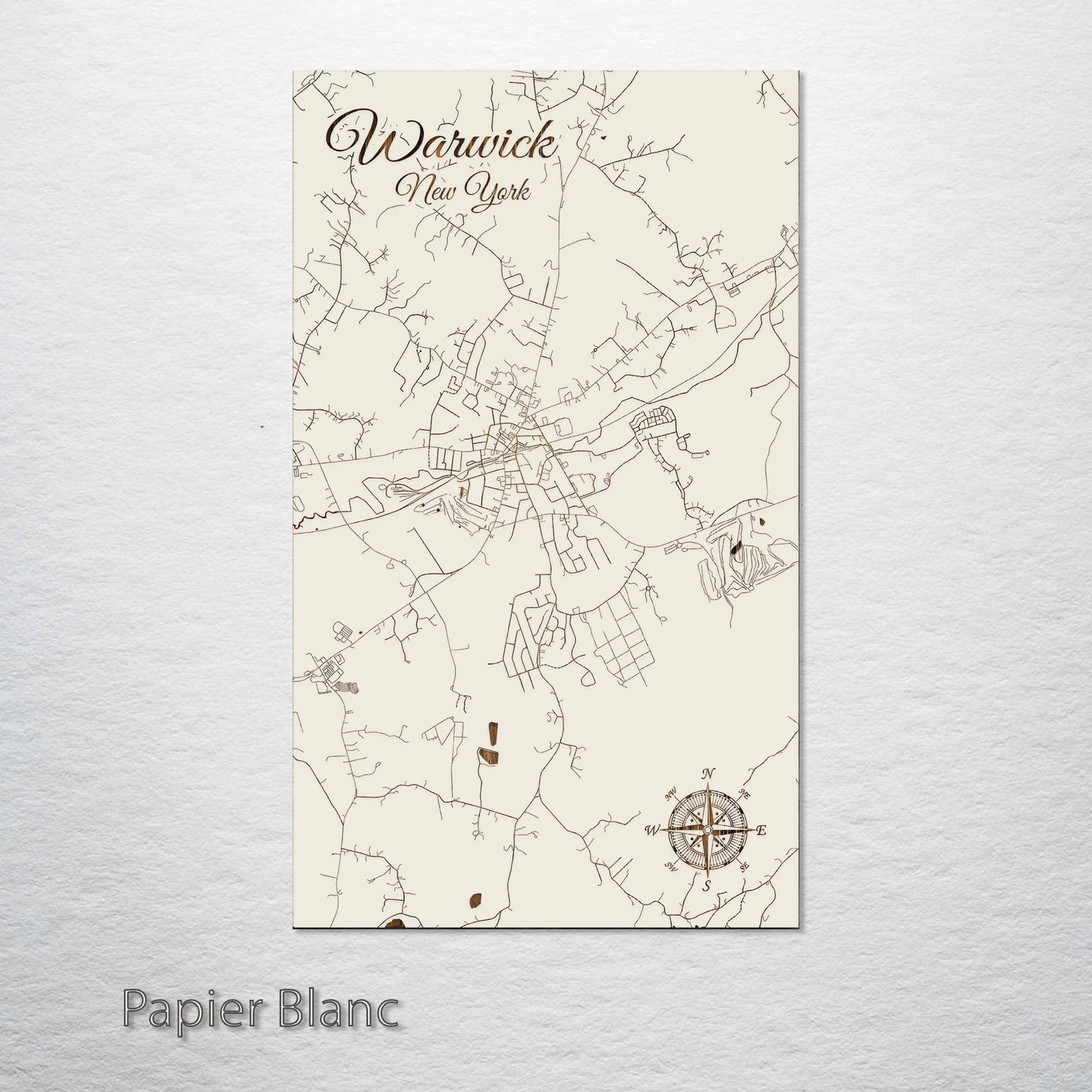 Warwick, New York Street Map