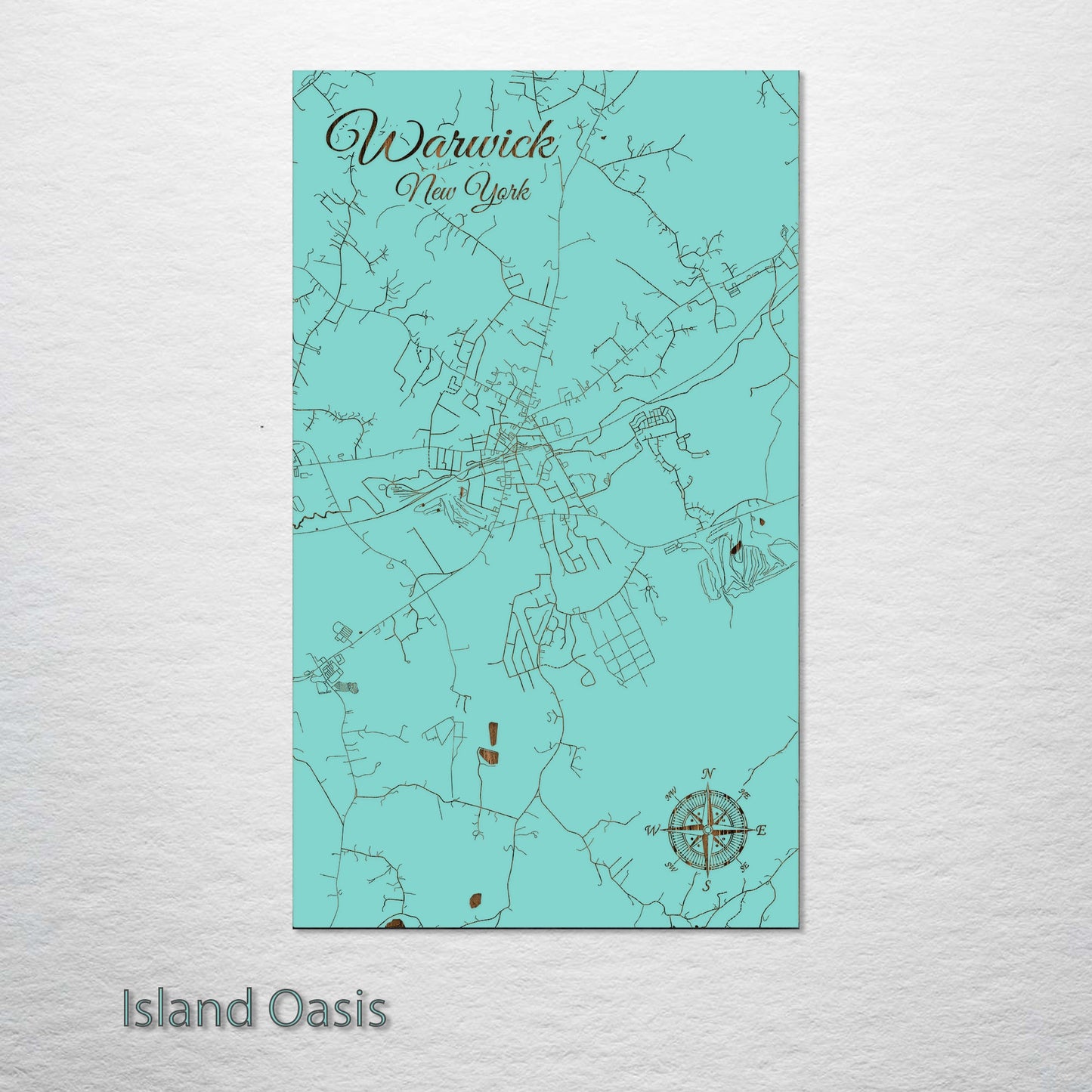 Warwick, New York Street Map