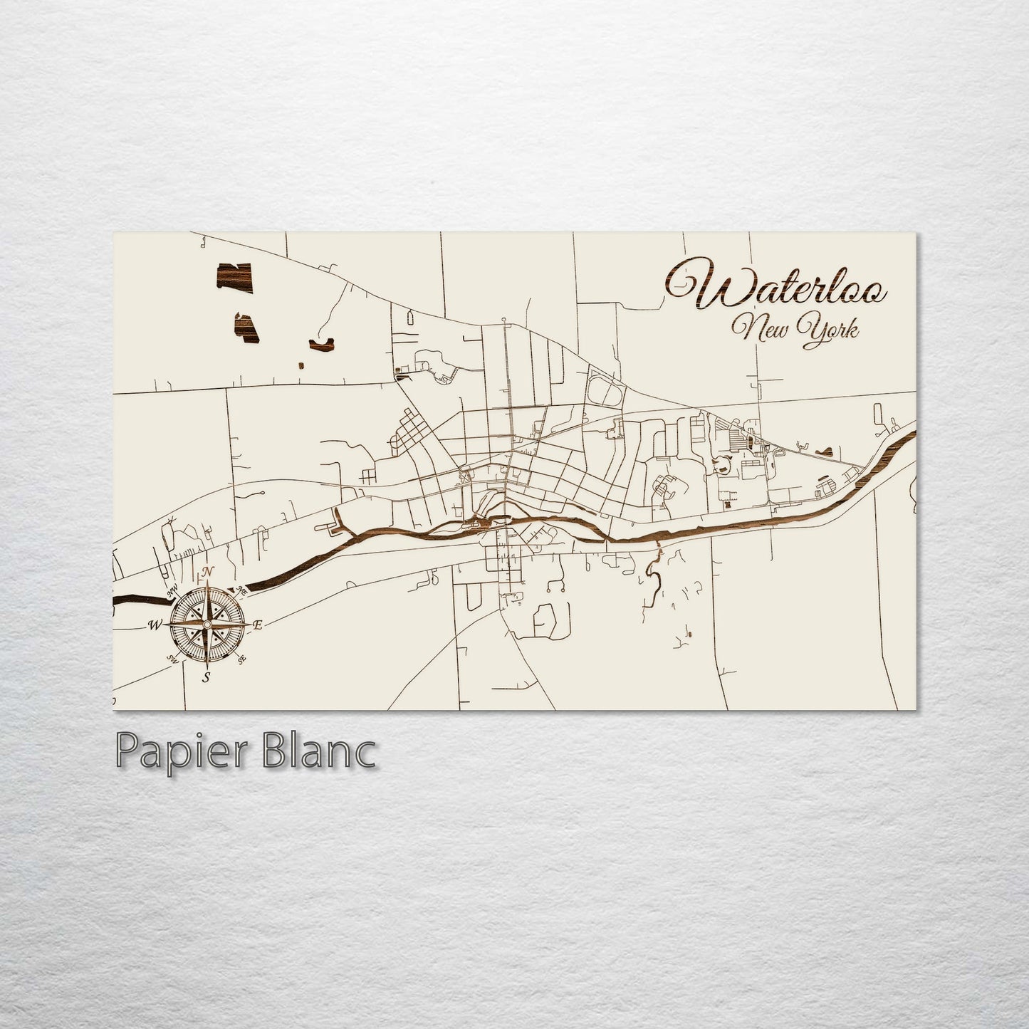 Waterloo, New York Street Map