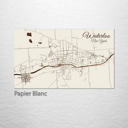 Waterloo, New York Street Map