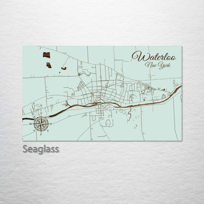 Waterloo, New York Street Map