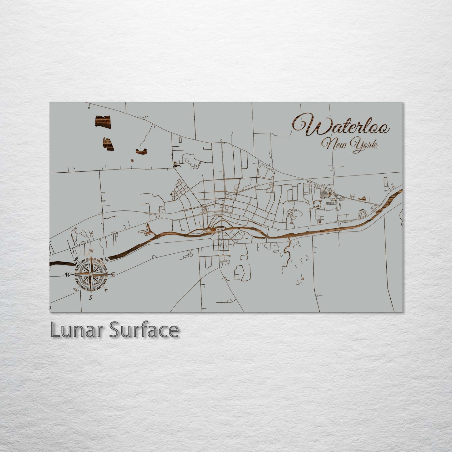 Waterloo, New York Street Map