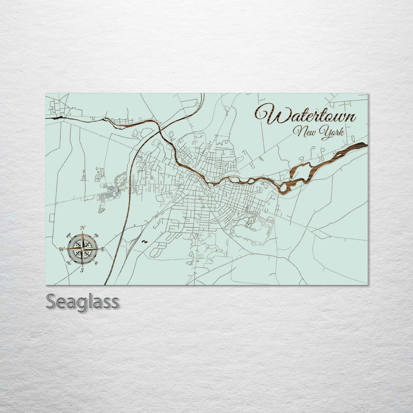 Watertown, New York Street Map