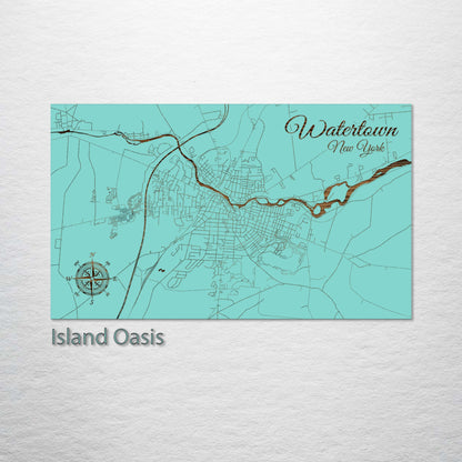 Watertown, New York Street Map