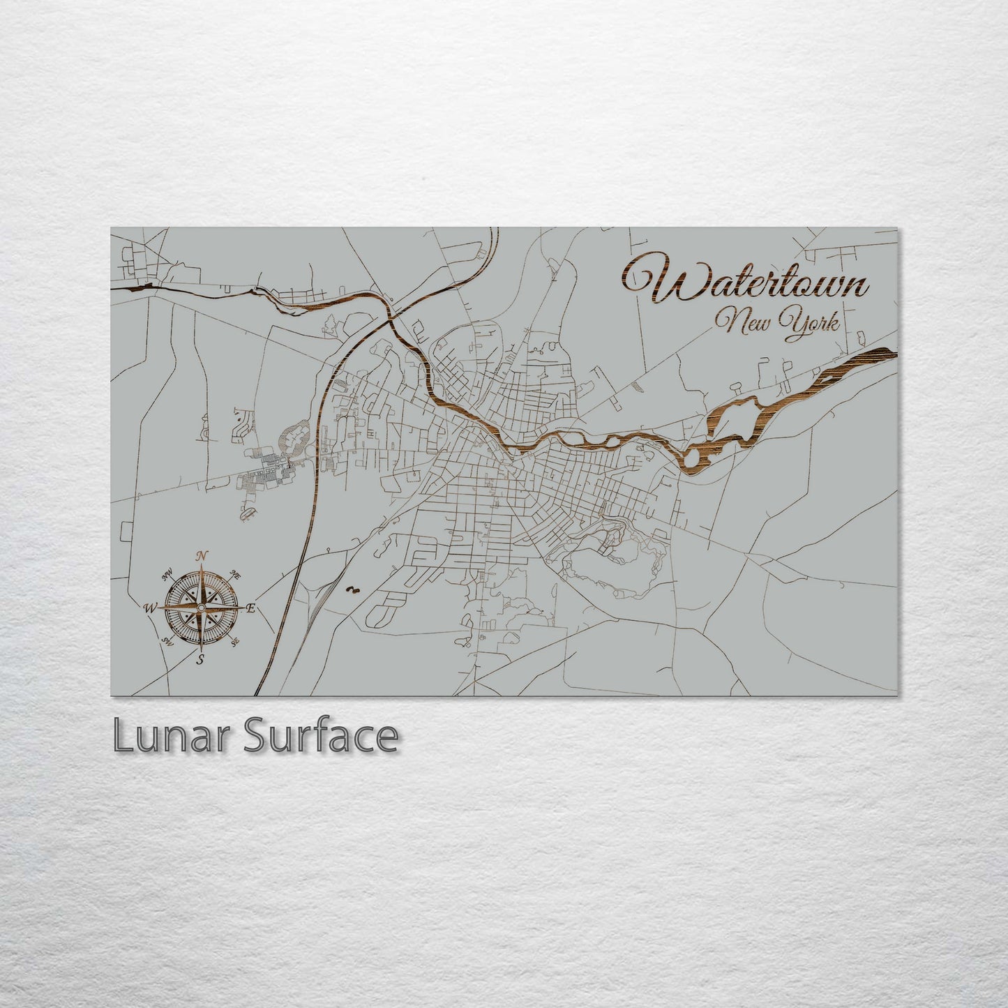 Watertown, New York Street Map