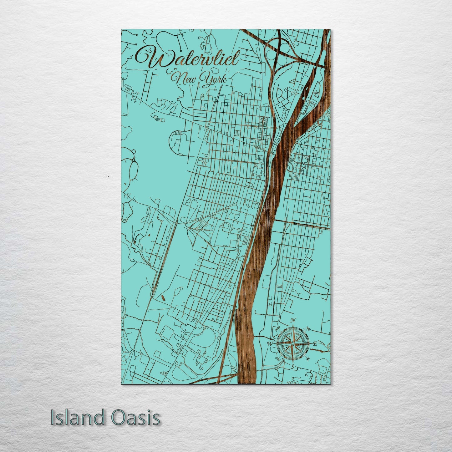 Watervliet, New York Street Map