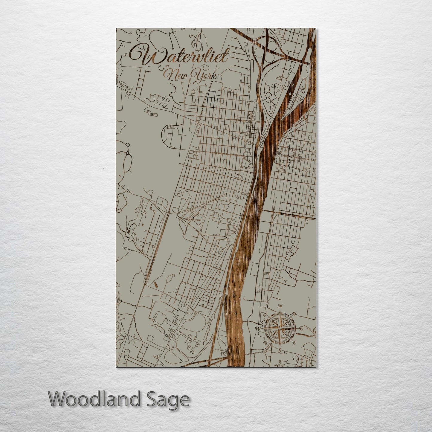 Watervliet, New York Street Map