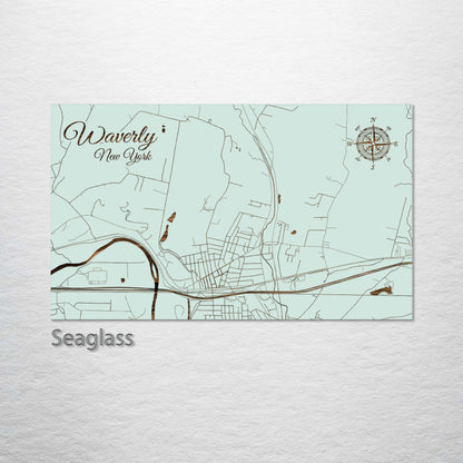 Waverly, New York Street Map